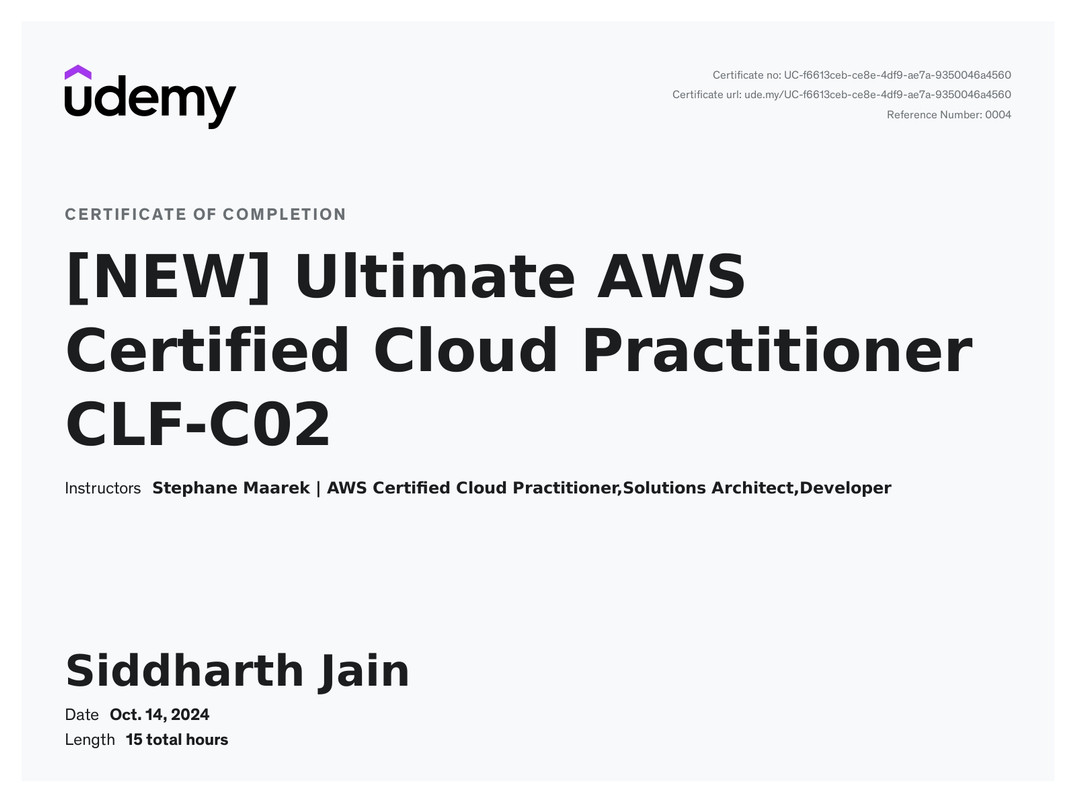 AWS Certified Cloud Practitioner CLF-C02